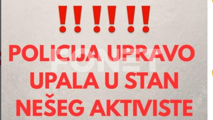 Privođenje aktiviste